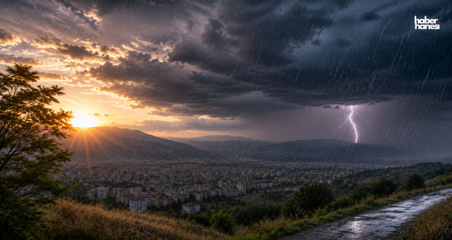 Kahramanmaraş’ta Öğleden Sonra Hava Değişiyor: Sağanak, Gök Gürültüsü ve Yıldırım Uyarısı!