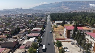 Kahramanmaraş Büyükşehir, Şeyh Adil ve Girne Caddelerini Sıcak Asfaltla Yeniledi