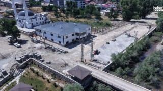 Kahramanmaraş Büyükşehir’den Elbistan Karahasanuşağı’nda Parke Çalışması