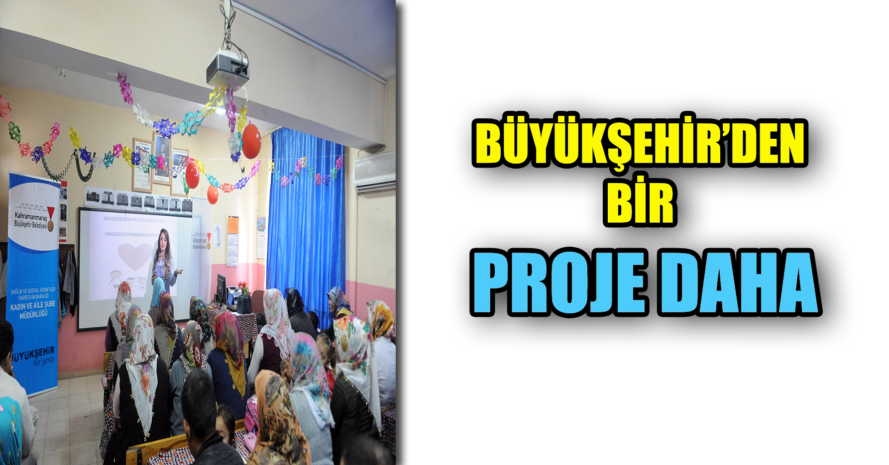BÜYÜKŞEHİR’DEN BİR PROJE DAHA