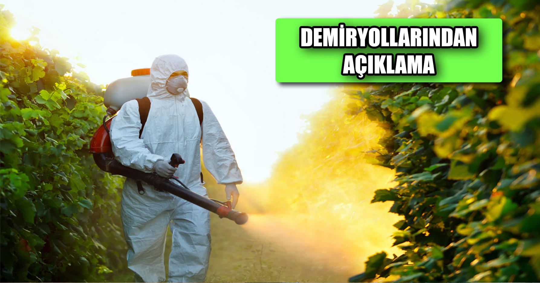 DEMİRYOLLARINDAN AÇIKLAMA