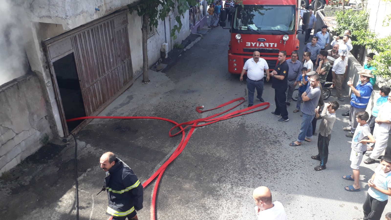 HIZLI MÜDAHALE FACİAYI ENGELLEDİ