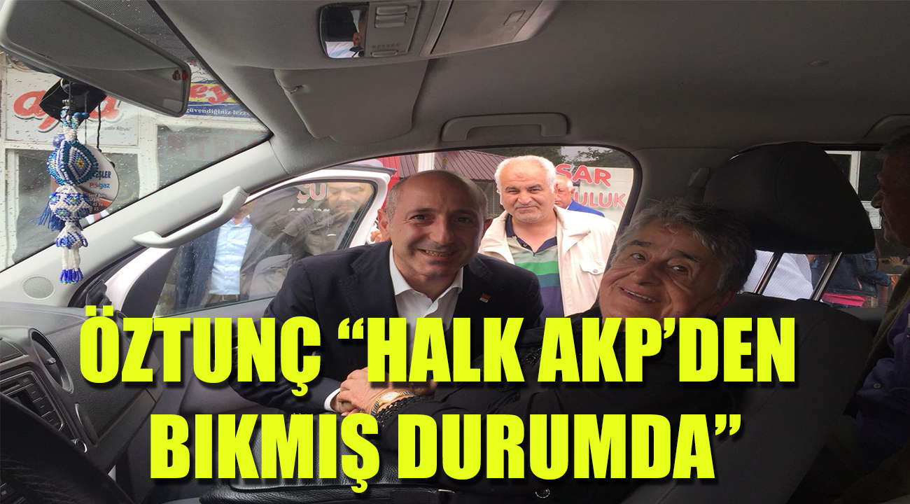 ÖZTUNÇ HALKI MİTİNGE DAVET ETTİ