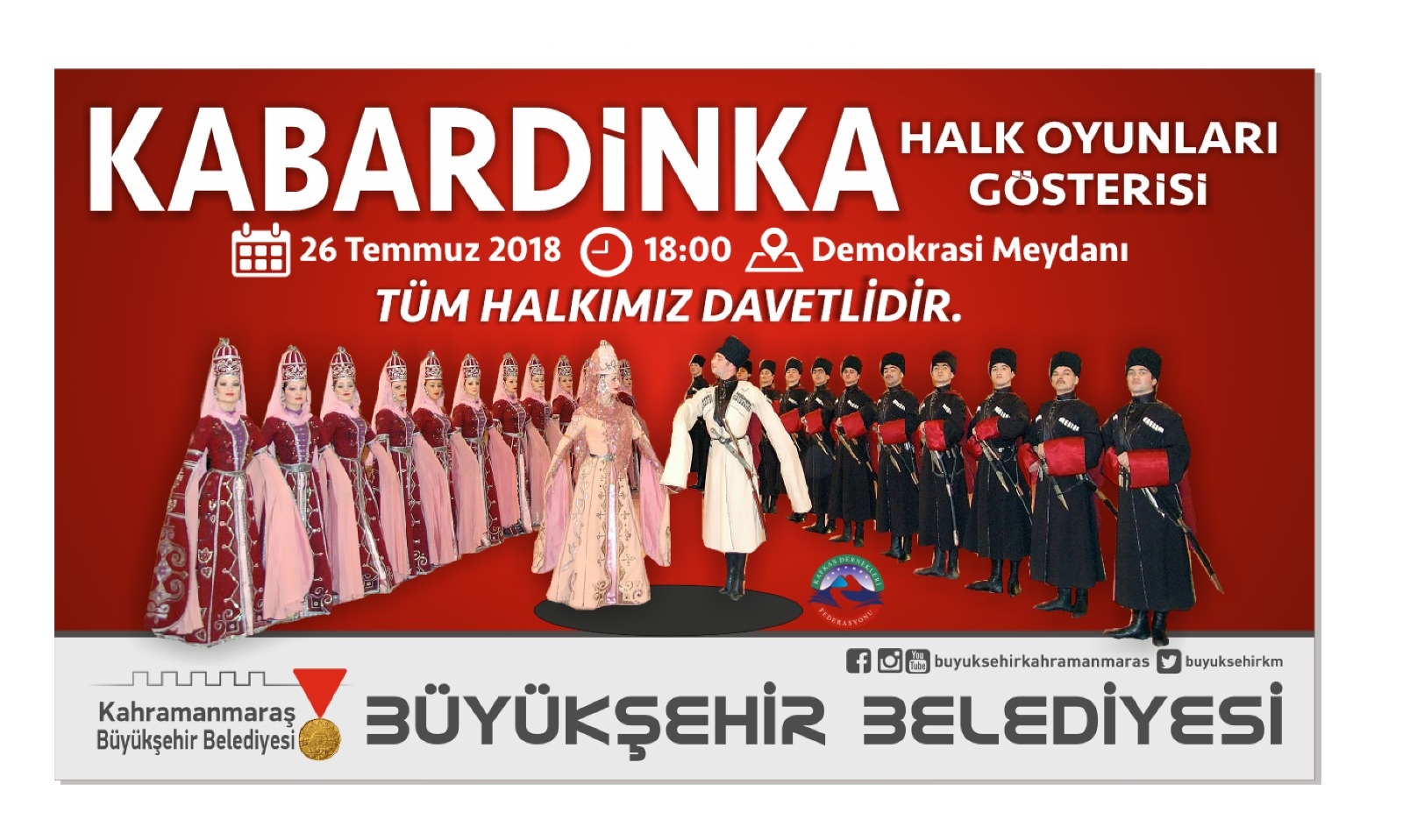 13. GÖKSUN ULUSLARARASI ÇERKES KÜLTÜR ve SANAT FESTİVALİ