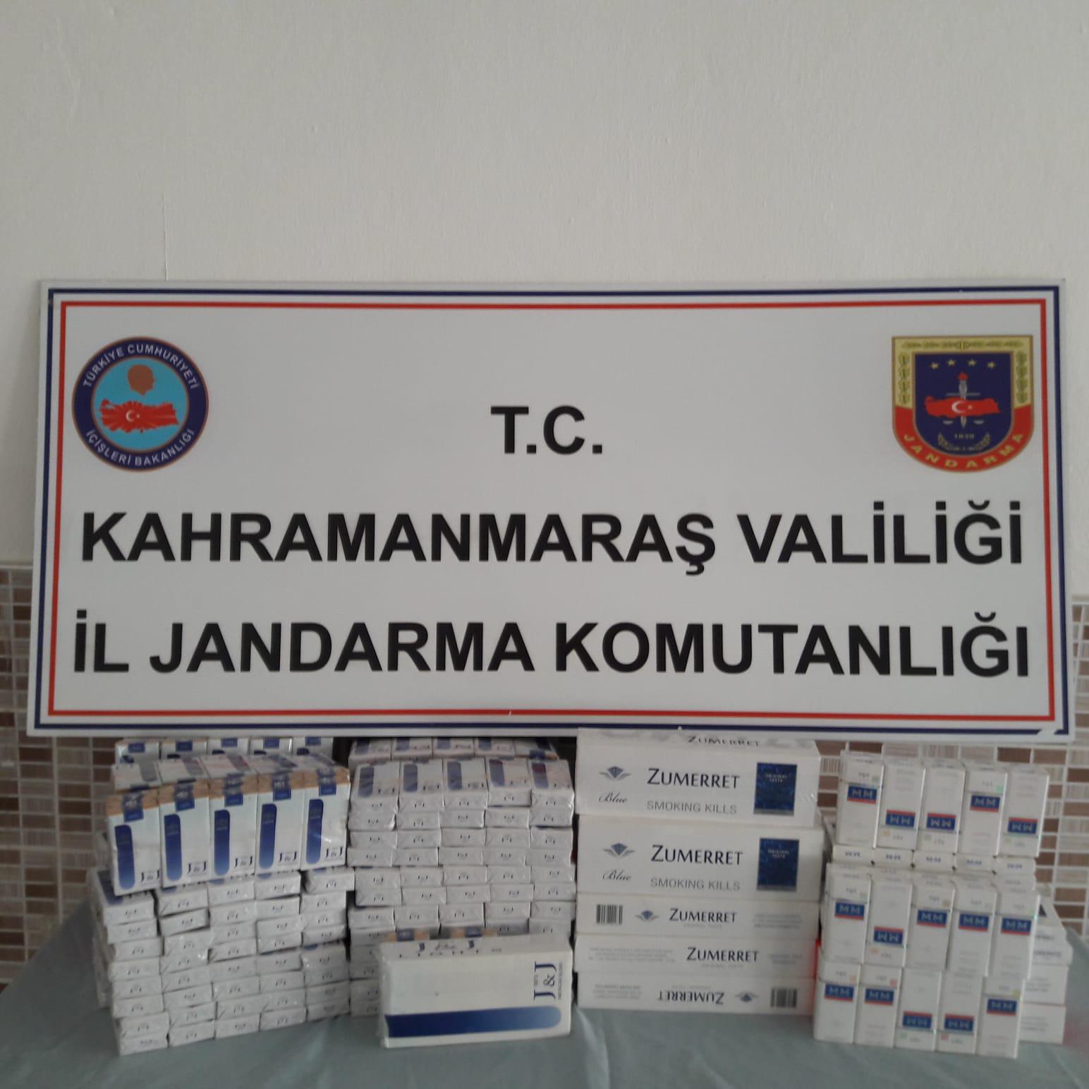 NARLI'DA KAÇAK SİGARA OPERASYONU