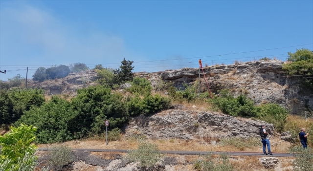 Antalya’da çıkan orman yangını söndürüldü