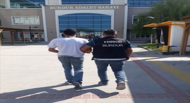 Burdur’da uyuşturucu operasyonunda bir kişi tutuklandı