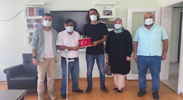 Türkiye Harp Malulü Gaziler Şehit Dul ve Yetimleri Derneği Kahramanmaraş Şubesi’nden AA’ya ziyaret
