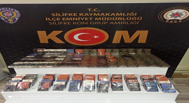 Mersin’de kaçakçılık operasyonunda 2 şüpheli yakalandı