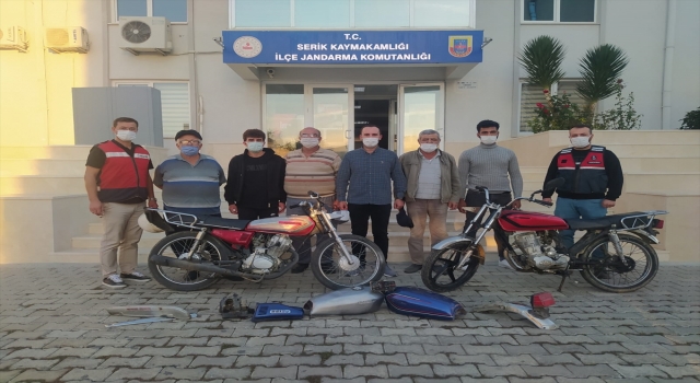 Serik’te motosiklet hırsızlığıyla ilgili 2 şüpheli yakalandı
