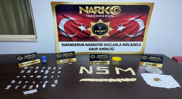 Hatay’da uyuşturucu operasyonunda 5 zanlı yakalandı