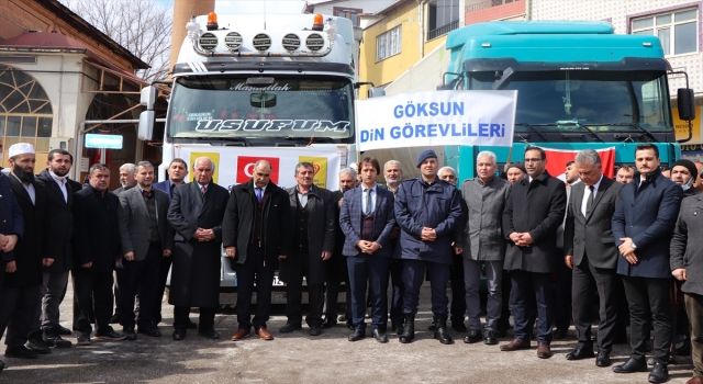 Kahramanmaraş’tan İdlib’e 2 tır insani yardım gönderildi