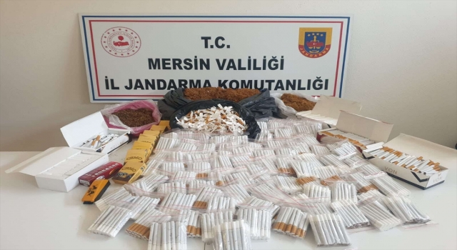 Mersin’de 2 bin 800 paket gümrük kaçağı sigara ele geçirildi