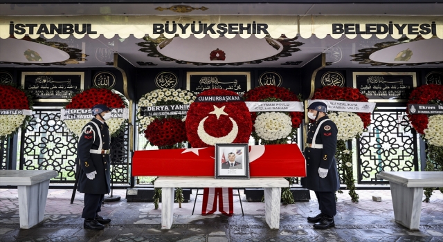 Şehit Jandarma Astsubay Çavuş Burak Şahin, İstanbul’da son yolculuğuna uğurlandı