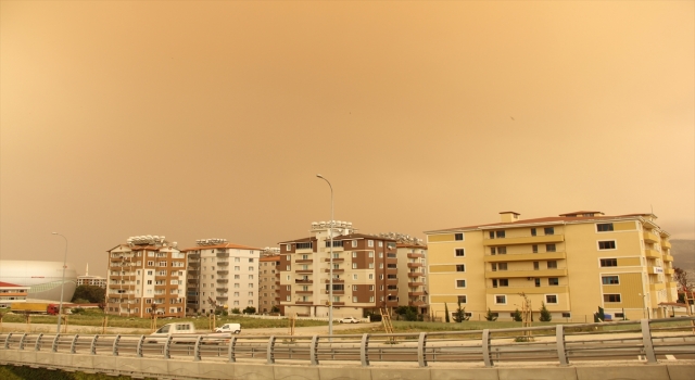 Hatay’da toz taşınımı etkili oluyor