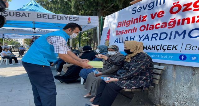 Onikişubat Belediyesi’nden, Üniversite Sınavında Ailelere Jest