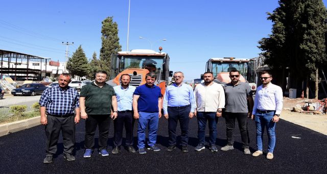 Başkan Güngör; “Türkoğlu’nda Asfalt Serimine Başladık”