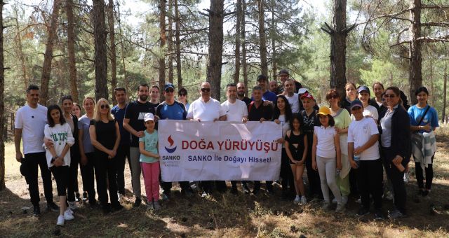 SANKO Üniversitesi Hastanesi’nden Doğa Yürüyüş Etkinliği