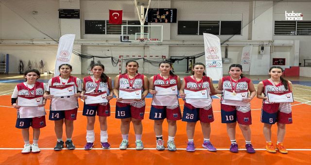 SANKO Okulları Yıldız Kız Basketbol Takımı Namağlup Şampiyon!