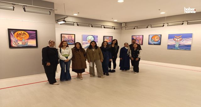 GAÜN Öğrencilerinden SANKO Sanat Galerisi’ne Anlamlı Ziyaret