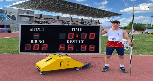 Adil Sani Konukoğlu Spor Lisesi Öğrencisi Türkiye Zirvesinde