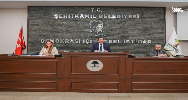 Şehitkamil Belediyesi’nde 27 Gündem Maddesi Görüşüldü