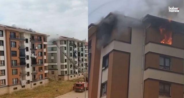 Kahramanmaraş'ta TOKİ Sitesinde Yangın Paniği! İtfaiye Zamanla Yarıştı