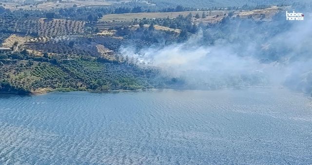 Kahramanmaraş’ta Ziraat Yangını Havadan Müdahaleyle Söndürüldü
