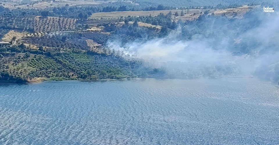 Kahramanmaraş’ta Ziraat Yangını Havadan Müdahaleyle Söndürüldü