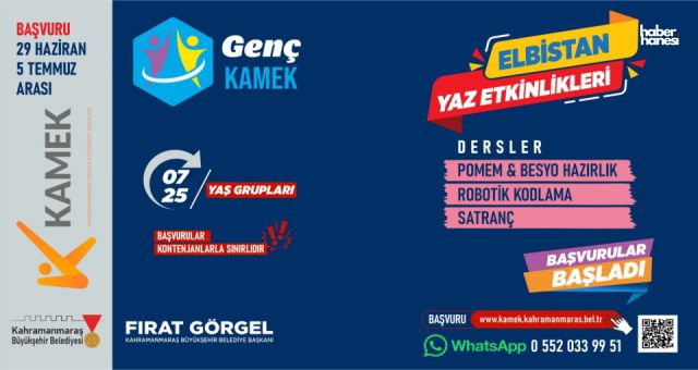 KAMEK Atölyeleri İlçelerde; Ücretsiz Kurslara Başvurular Başladı
