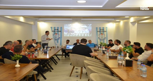 Afşin Spor'a İş Dünyasından Güçlü Destek: Hedef 3. Lig