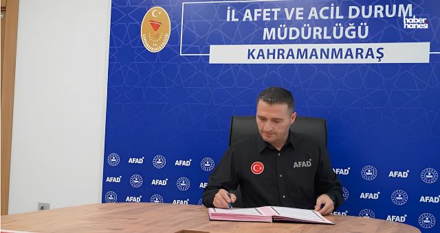Kahramanmaraş AFAD'ın Yeni İl Müdürü Erdal Kan Oldu