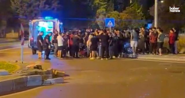 Kahramanmaraş Feci Kaza! Refüje Çarpan Otomobil Ters Döndü