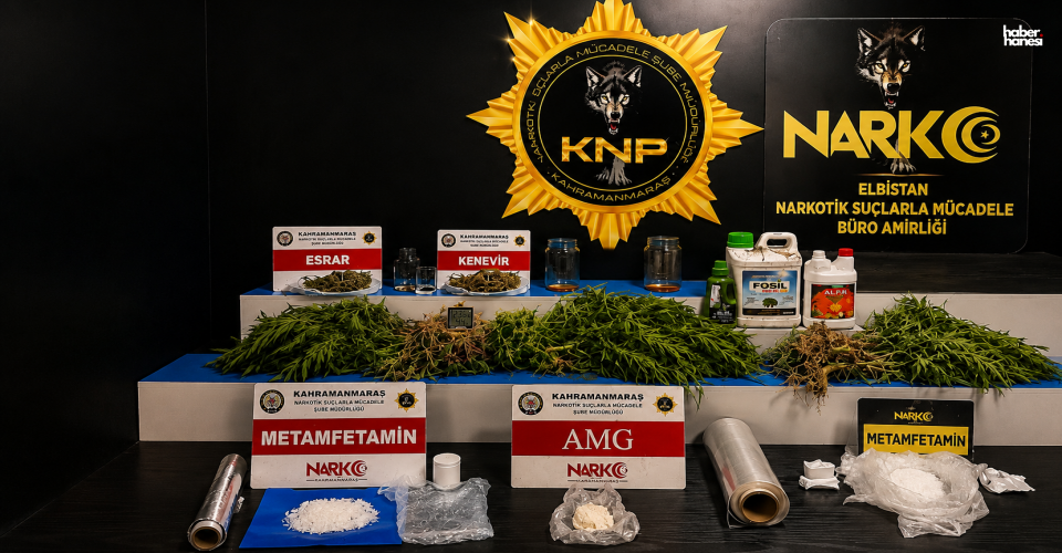 Kahramanmaraş’ta Zehir Tacirlerine Darbe: Beş Operasyonda 8 Tutuklama