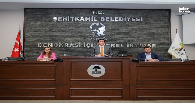 Şehitkamil Belediyesi Temmuz Meclisi Toplandı: 12 Madde Görüşüldü