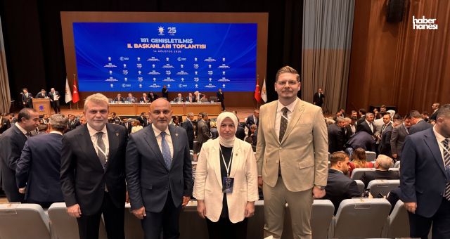 Başkan Görgel, AK Parti 181. Genişletilmiş İl Başkanları Toplantısı’na Katıldı