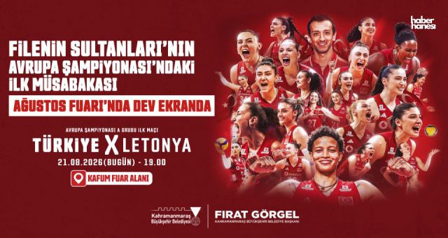 Filenin Sultanlarının Avrupa Şampiyonası Heyecanı KAFUM’da Dev Ekranda