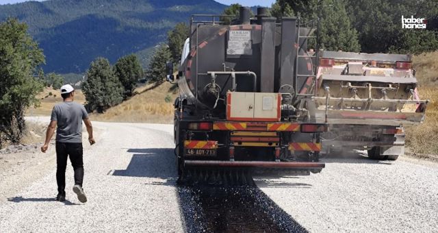 Kahramanmaraş Büyükşehir, Andırın Kırsalında Ulaşım Konforunu Artırıyor