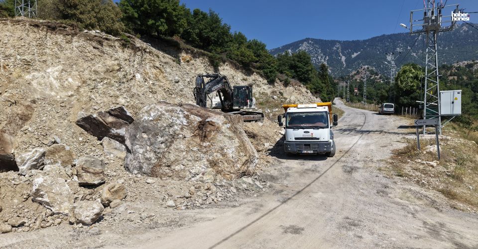 Kahramanmaraş Büyükşehir’den Andırın Kırsalında Modern Ulaşım Hamlesi