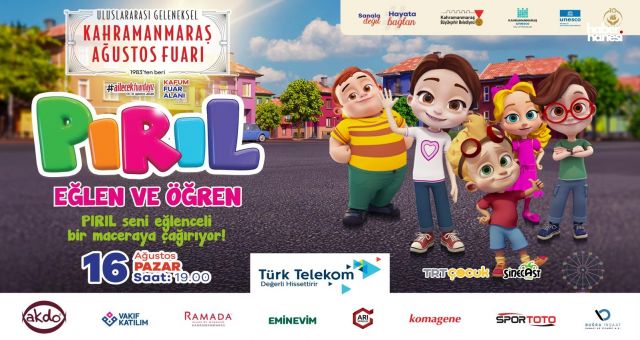 Kahramanmaraş Büyükşehir’den KAFUM’da Çocuklara Özel Eğlence Dolu Pazar
