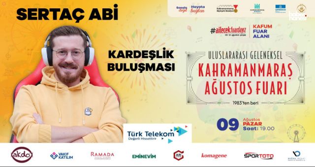 Kahramanmaraş Geleneksel Ağustos Fuarı Pazar Günü Eğlence Dolu İki Programla Devam Edecek