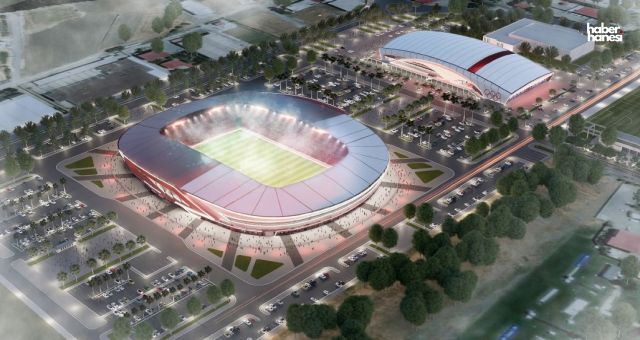 Kahramanmaraş’ın Yeni Stadyumu Hızla Yükseliyor! Tribünler Tamamlandı