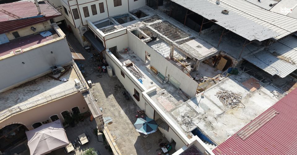 Kahramanmaraş'ta Tarihi Katiphan Sokağı’nda Dönüşüm Sürüyor