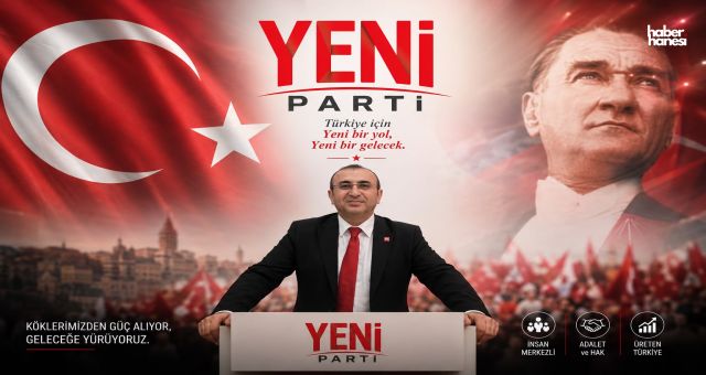 Ünal Ateş, Yeni Parti'nin Kahramanmaraş Kurucu İl Başkanı Oldu