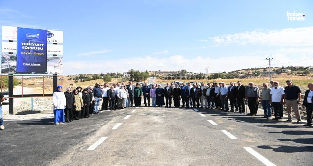 Başkan Görgel; “Yeniyurt Mahallemize İnşa Ettiğimiz Yeni Köprümüz Hayırlı Olsun”