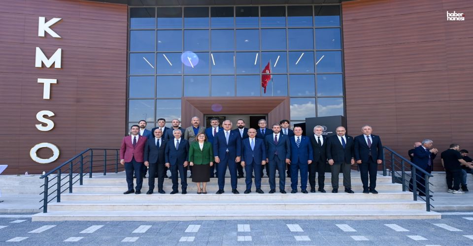 Deprem Bölgesinin 11 İli, Bakan Ersoy’un Katılımıyla KMTSO’da Buluştu