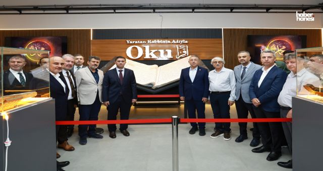 Kâbe Örtüleri ve Mukaddes Emanetler Onikişubat’ta ziyarete açıldı