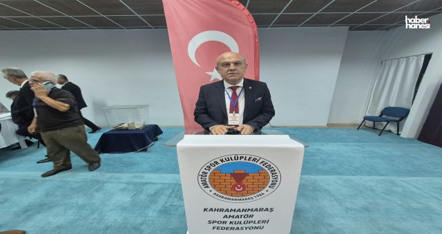 Kahramanmaraş ASKF’de Başkan Ekrem Karaoğlan güven tazeledi