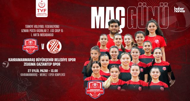 Kahramanmaraş Büyükşehir Belediye Spor Kadın Voleybol Takımı’nın 2. Lig’deki Maratonu Başlıyor!