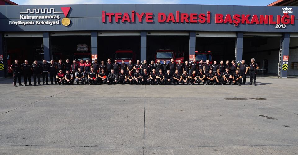 Kahramanmaraş’ta İtfaiye Haftası Kutlandı: 11 Personele Plaket